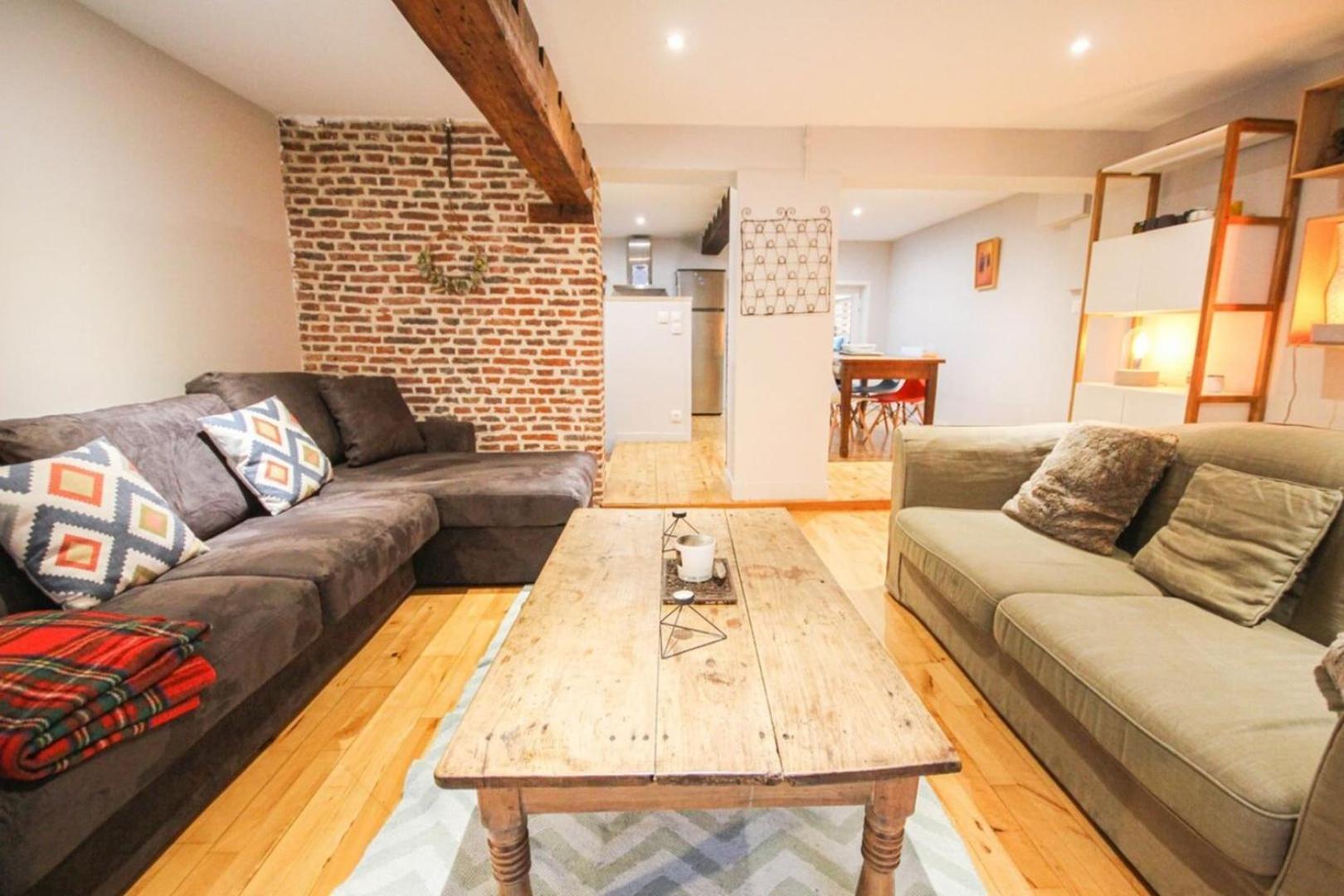 Duplex In The Heart Of Old Lille Terrace + Parking Daire Dış mekan fotoğraf