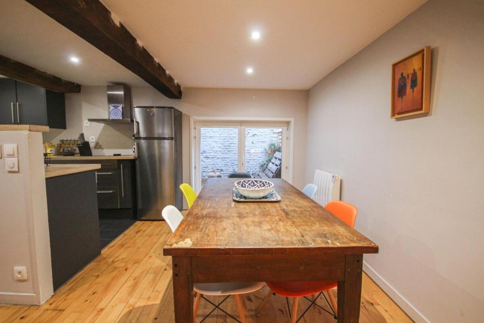 Duplex In The Heart Of Old Lille Terrace + Parking Daire Dış mekan fotoğraf