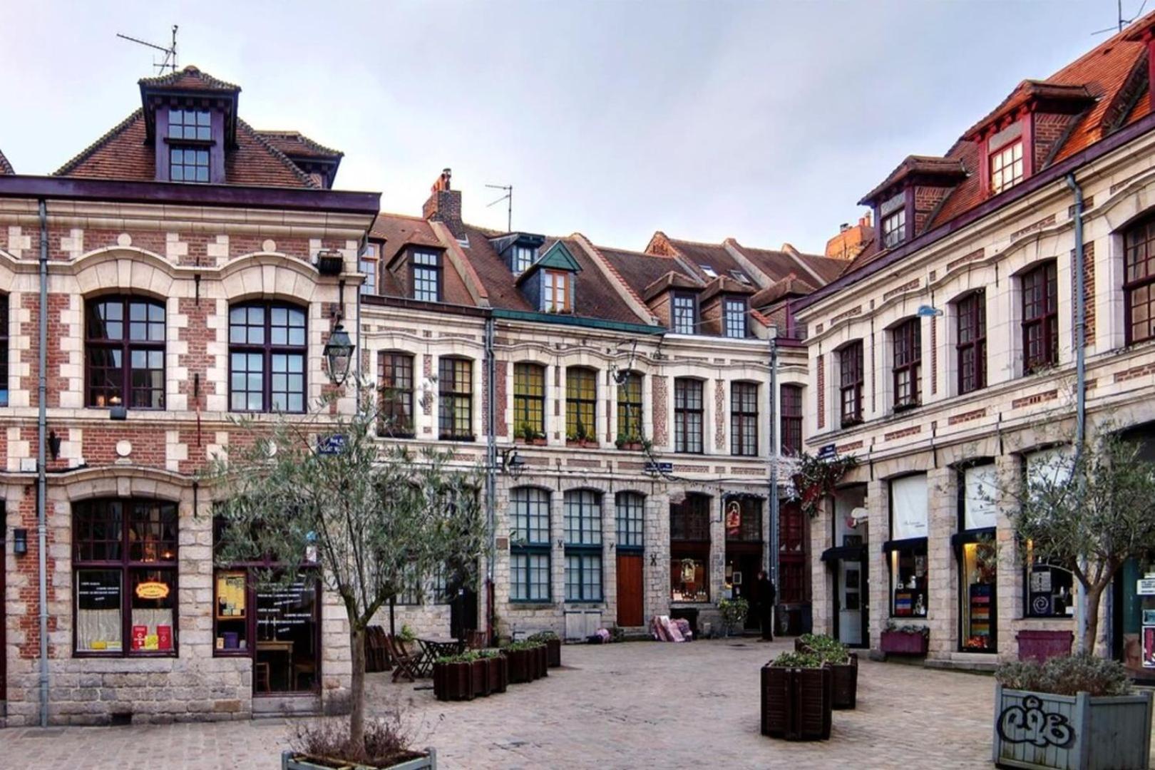 Duplex In The Heart Of Old Lille Terrace + Parking Daire Dış mekan fotoğraf